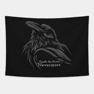 Nevermore, Edgar Allan Poe The Raven, A Halloween Haunting Tapestry