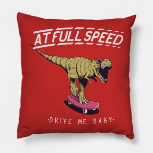 At Full Speed Pillow