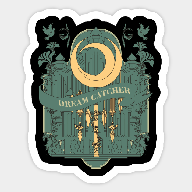 Dreamcatcher The End Of Nightmare Logo Dreamcatcher Kpop Sticker Teepublic
