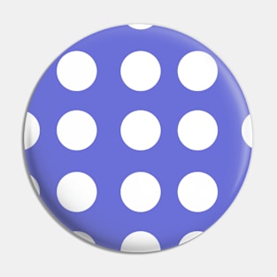 Polka dots retro ornament Pin