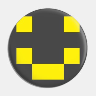 Pixel Smile - Yellow Pin