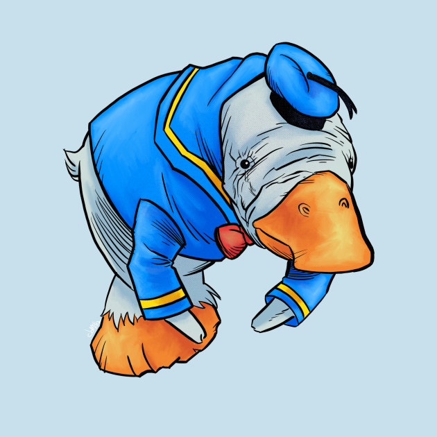 Disover Donald Duck Manatee - Disney - T-Shirt