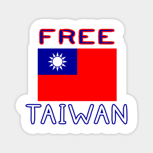 Free Taiwan Magnet