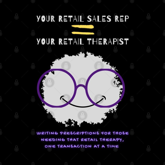 retail sales rep = retail therapist by merchbykaez