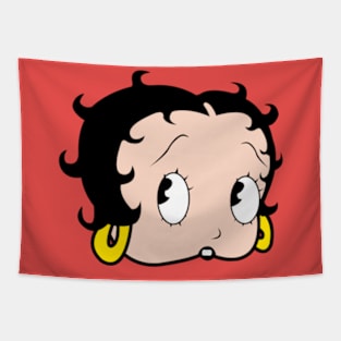 Betty Boop Face Tapestry