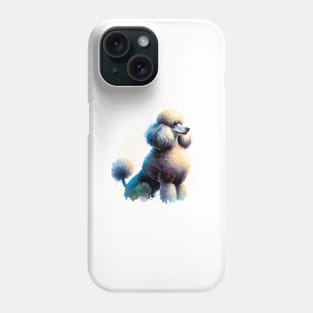 Poodle Watercolor - Beautiful Dog Phone Case