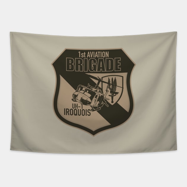 1st Aviation Brigade Tapestry by TCP