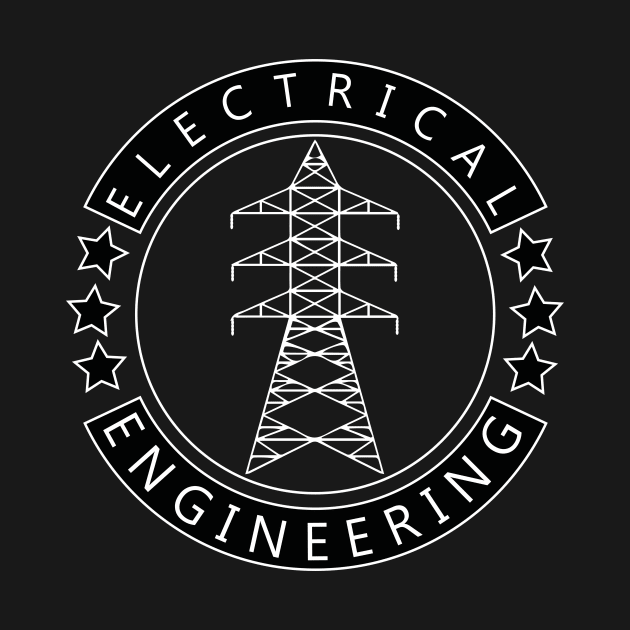 Electrical engineering text, logo, and image by PrisDesign99