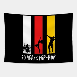 50 years hip-hop retro Tapestry