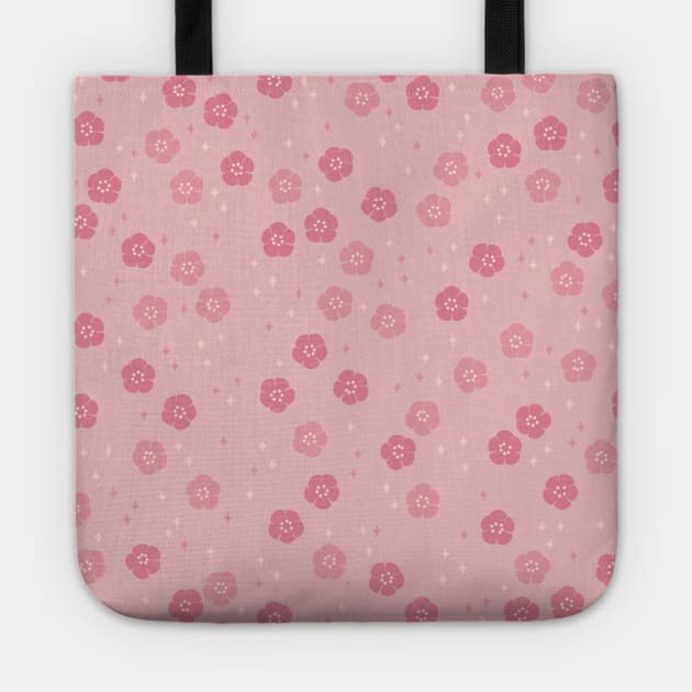 Plum Blossom Tote by Twinkle Press