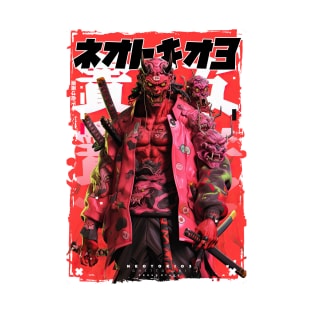 NEOTOKIO3'S GHETTO ONI BODYGUARD | Traditional Japanese Otaku Culture | PROUD OTAKU T-Shirt