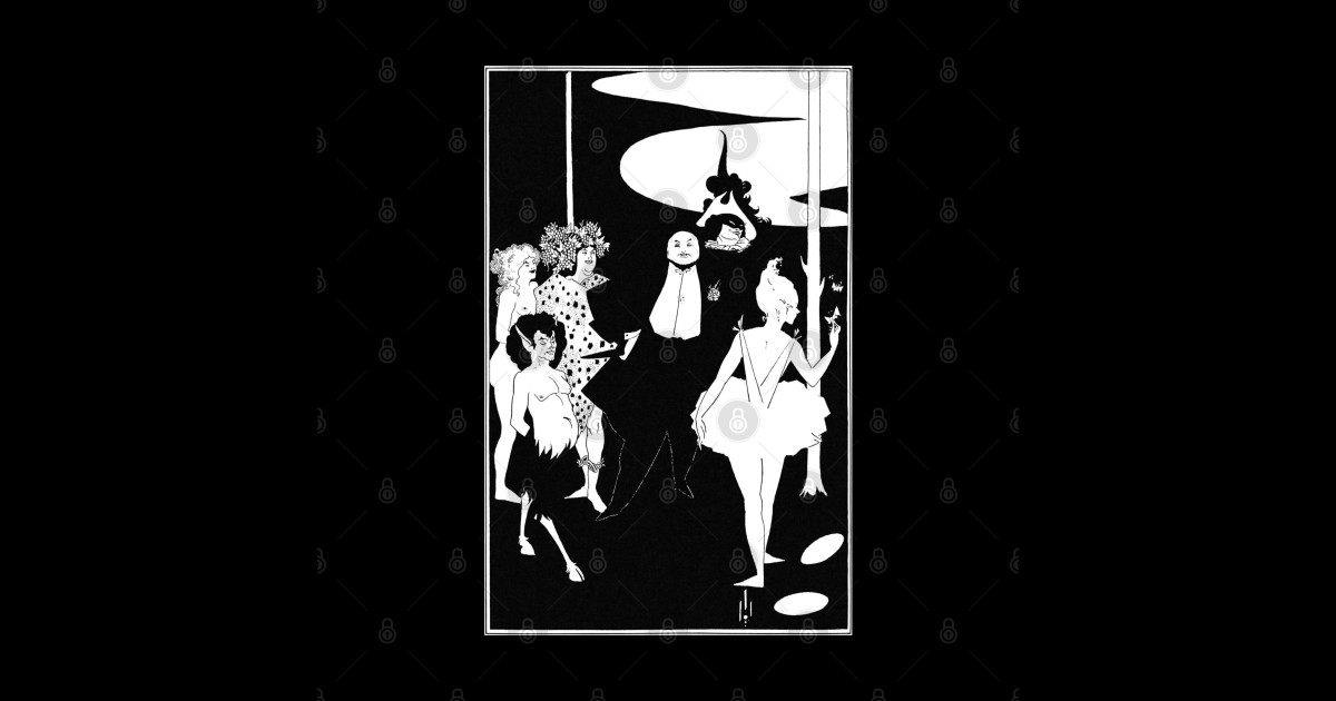 Beardsley's Theatre Aubrey Beardsley TShirt TeePublic