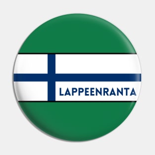 Lappeenranta City in Finnish Flag Pin