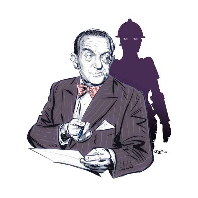 Fritz Lang - An illustration by Paul Cemmick by PLAYDIGITAL2020