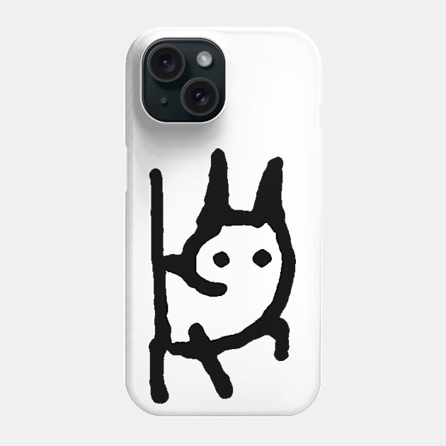 Scribble Doorway Phone Case by mixtapecomics