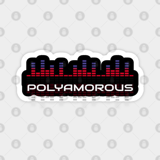 Music Equalizer Bars - Polyamorous Magnet by Forsakendusk