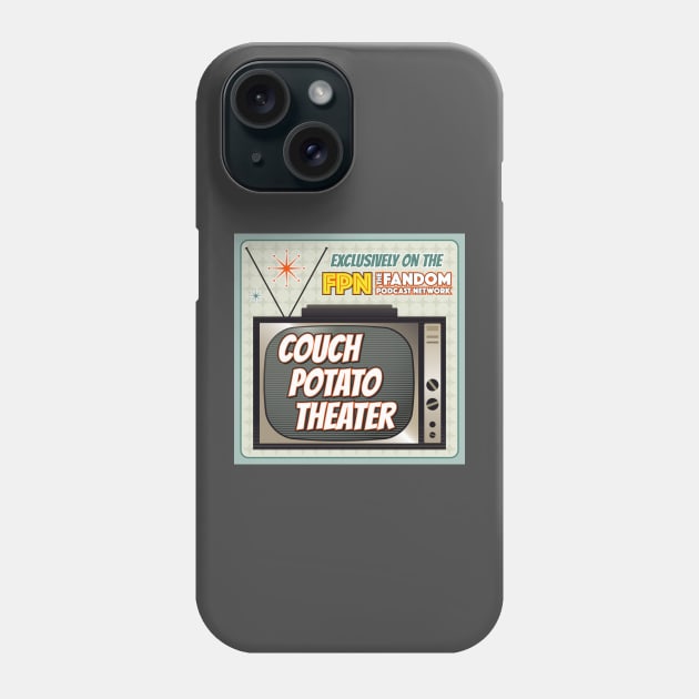 Couch Potato Theater Shirt 2 Phone Case by Fandom Podcast Network