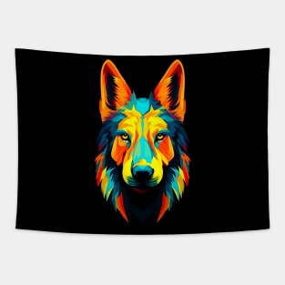 Dog Face Tapestry