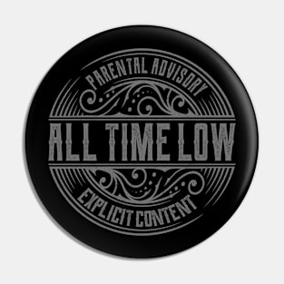 All Time Low Vintage Ornament Pin