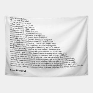 Becca Fitzpatrick Quotes Tapestry