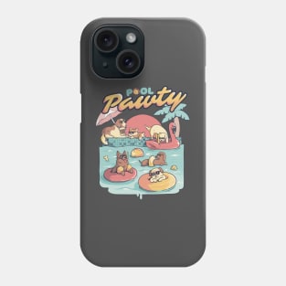 Pool Pawty - Cute Summer Dog Gift Phone Case