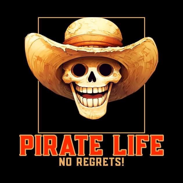 Pirate Life No Regrets by Global Gear