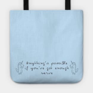 the dancing unicorn Tote