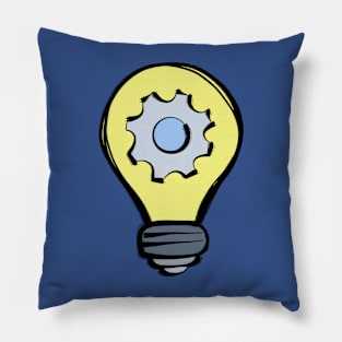 Lamp and gear Pillow