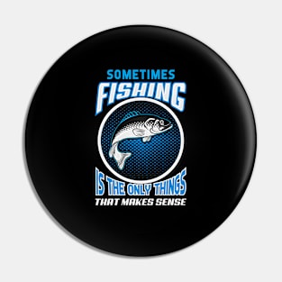 Black Panther Art - Fishing Tagline 4 Pin