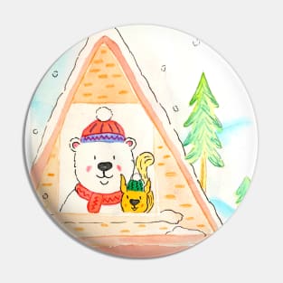 Let it Snow Pin