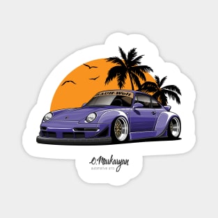 911 RWB Magnet