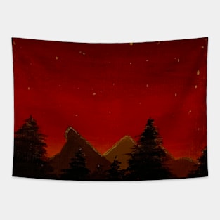 Red Sky Tapestry