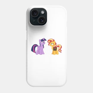 Pony Twilight and Sunset 2 Phone Case