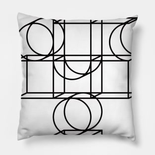 Random Geometric Pattern Pillow