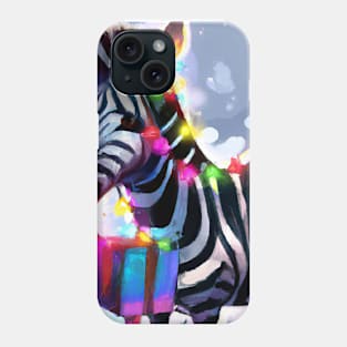 Cute Zebra Drawing Phone Case