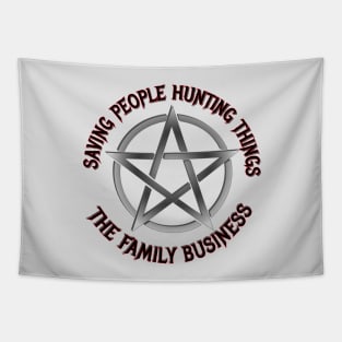 Supernatural - Saving People Hunting Things Tapestry