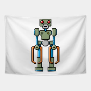 Pixel Robot 134 Tapestry
