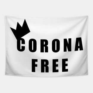 Corona Free Status Tapestry