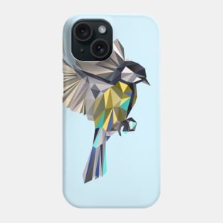 Songbird Cyanistes Caeruleus Blue Tit Bird Paridae Phone Case