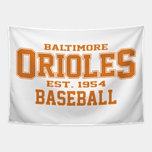 Orioles Baltimore Baseball Tapestry