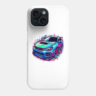 subaru sti Phone Case