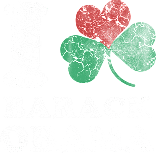 I Heart Shamrock Barack Obama Magnet