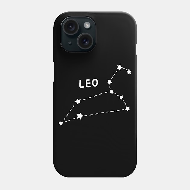 Zodiac Sign - Leo Phone Case by Uwaki