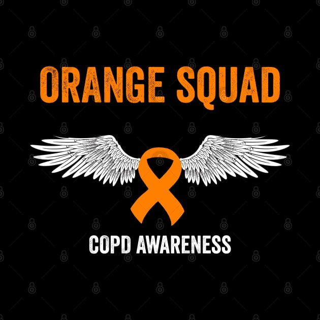 Chronic obstructive pulmonary disease - COPD awareness month - Orange squad by Merchpasha1