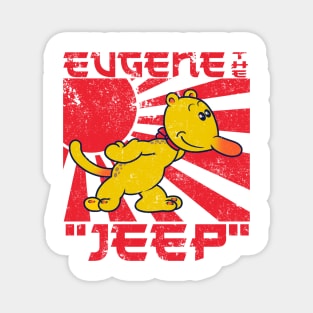 Eugene The Jeep Retro Japanese Popeye Magnet