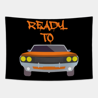 camaro ready to GOO t-shirt Tapestry