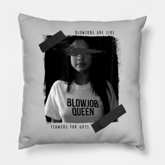 Blowjob Queen Selena Gomez Funny Blowjob Pillow Teepublic