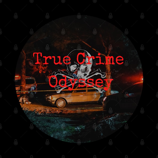 True Crime Odyssey Podcast - Crime Scene Logo by Paranormal World Productions Studio