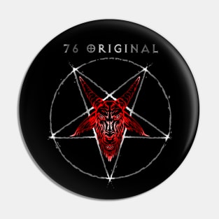 76 original - PENTAGRAM! Pin