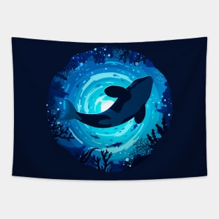 Killer Whale Tapestry